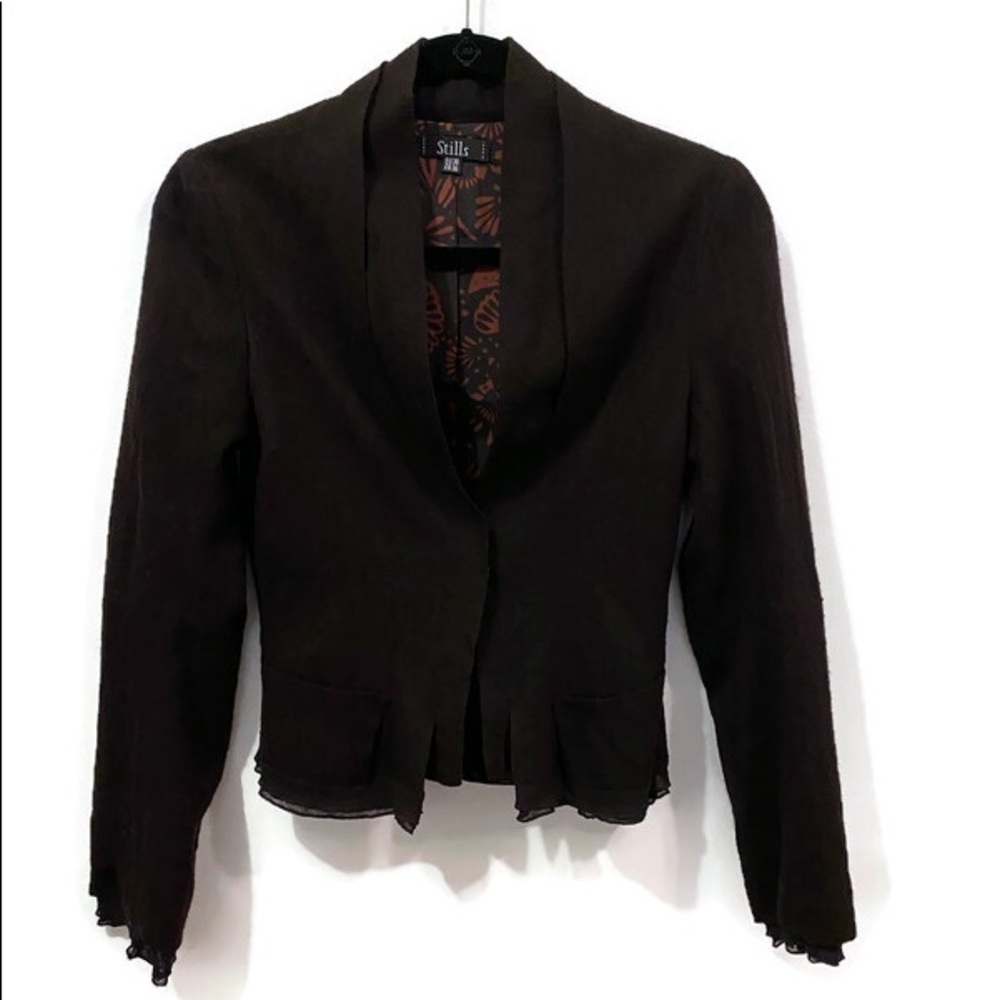 STILLS European 100% Silk Jacket